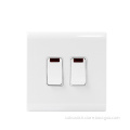 20AX 250V Double Pole Switch with Neon White